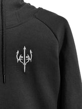 Load image into Gallery viewer, Embroidered Hoodie - Black