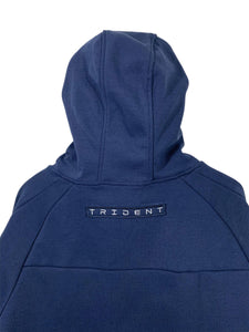 Embroidered Hoodie - Navy